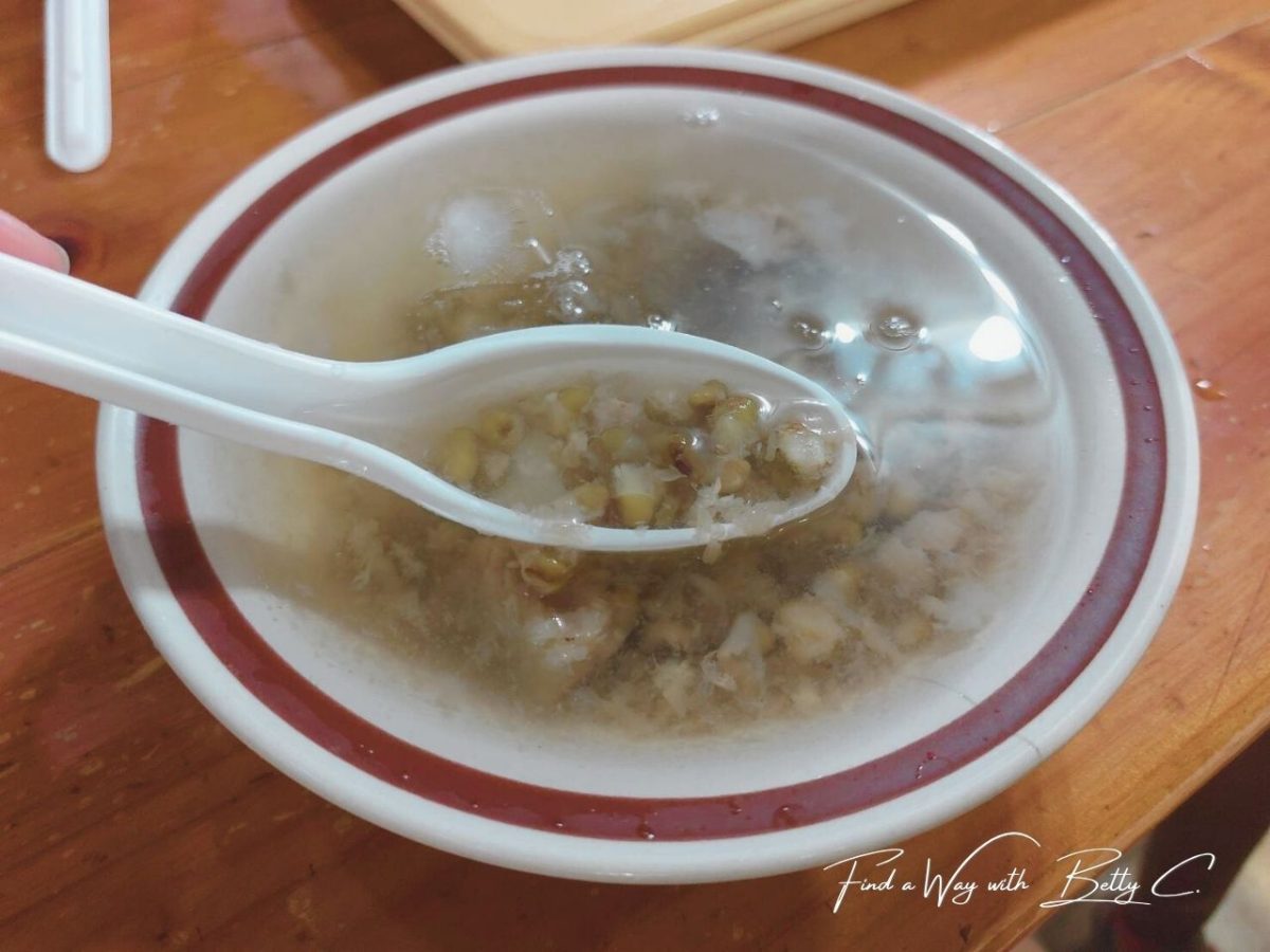 Mung bean soup fuquan